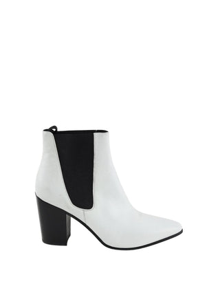 Boots Saint Laurent West Chelsea Blanc
