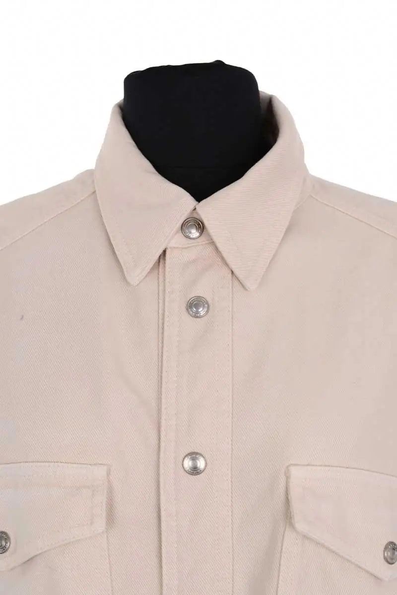 Surchemise Isabel Marant Tailly Beige en Coton