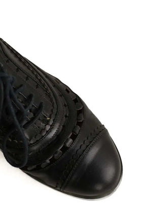 Mocassins Alaïa Noir en Cuir
