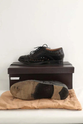 Mocassins Alaïa Noir en Cuir
