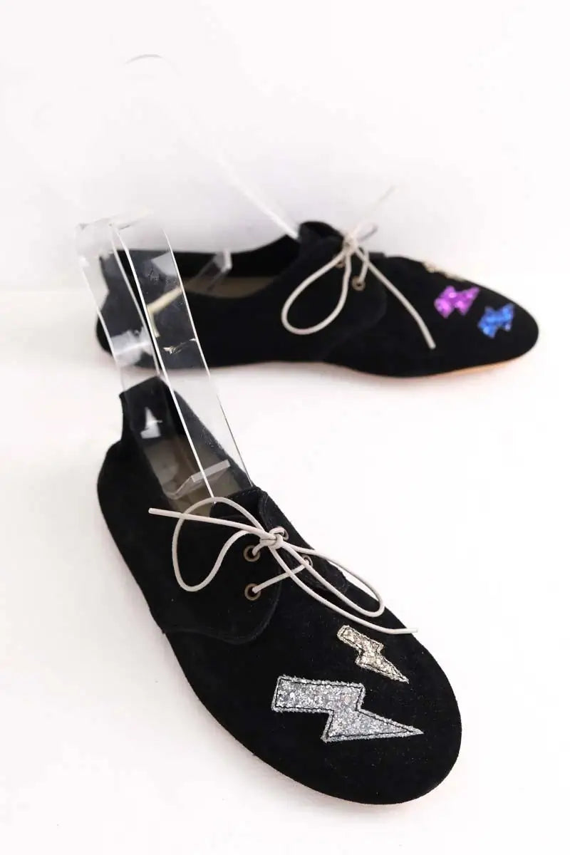 Mocassins Anniel Noir en Daim
