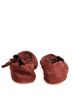 Mocassins Anniel Rouge en Daim