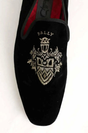Mocassins Bally Noir en Velours