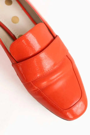 Mocassins Boden Orange en Cuir
