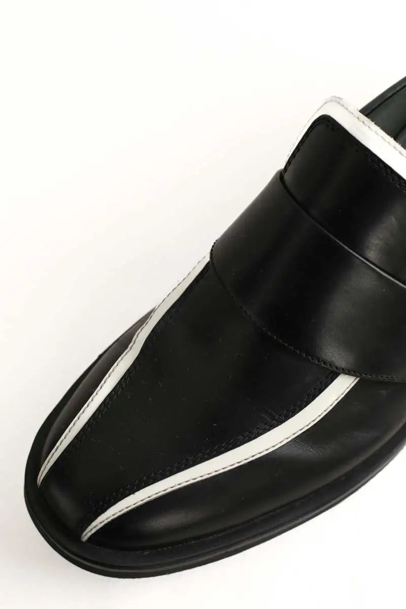 Mocassins Camper Noir en Cuir