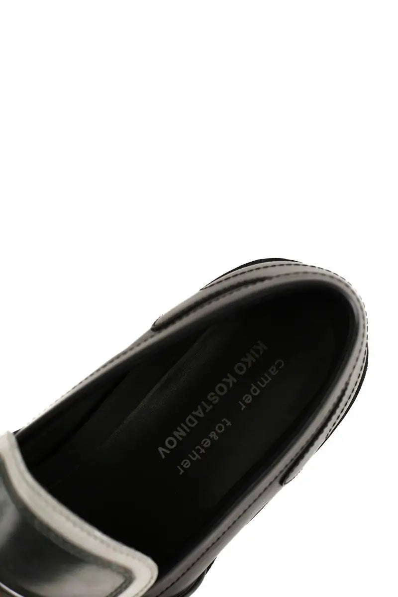 Mocassins Camper Noir en Cuir