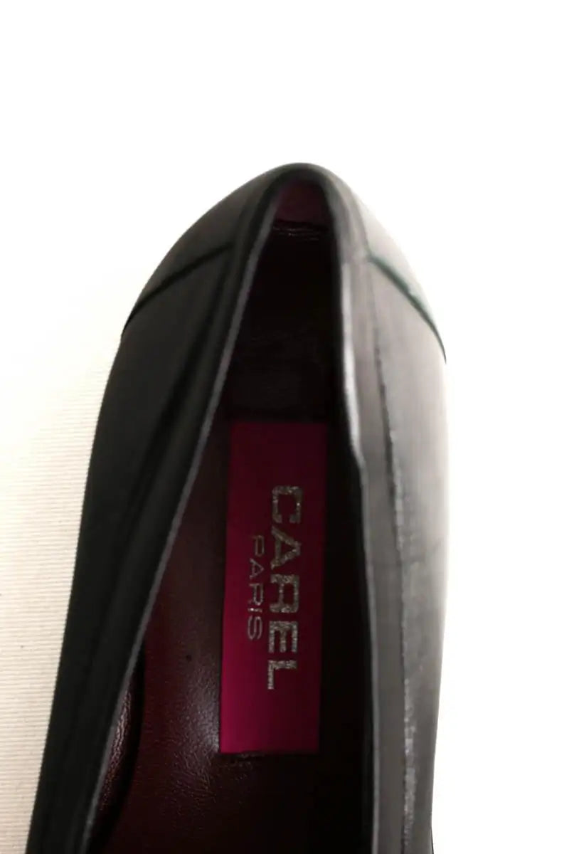 Mocassins Carel Noir en Cuir