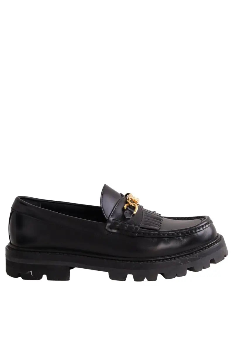 Mocassins Celine Noir en Cuir, taille 37 - Seconde Main