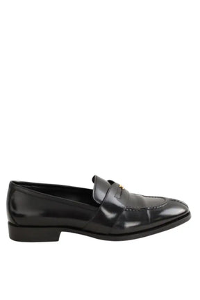 Mocassins Celine Noir en Cuir, taille 40 - Seconde Main