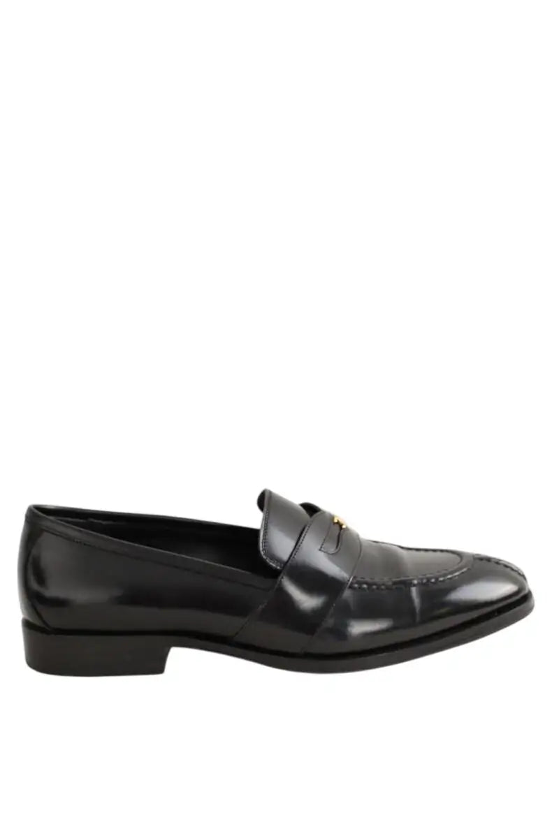 Mocassins Celine Noir en Cuir, taille 40 - Seconde Main