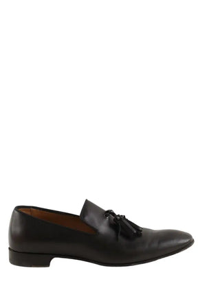 Mocassins Christian Louboutin Noir en Cuir, taille 40 - Seconde Main