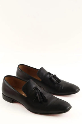 Mocassins Christian Louboutin Noir en Cuir