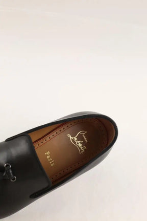 Mocassins Christian Louboutin Noir en Cuir