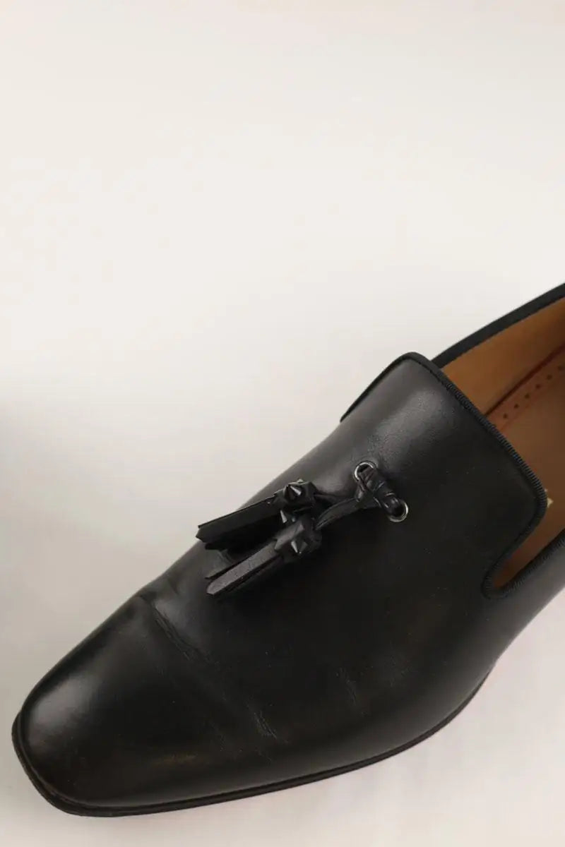 Mocassins Christian Louboutin Noir en Cuir