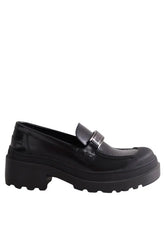 Mocassins Dior Dior Code Noir en Cuir, taille 37 - Seconde Main