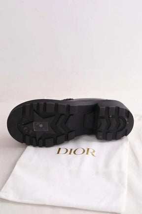 Mocassins Dior Dior Code Noir en Cuir