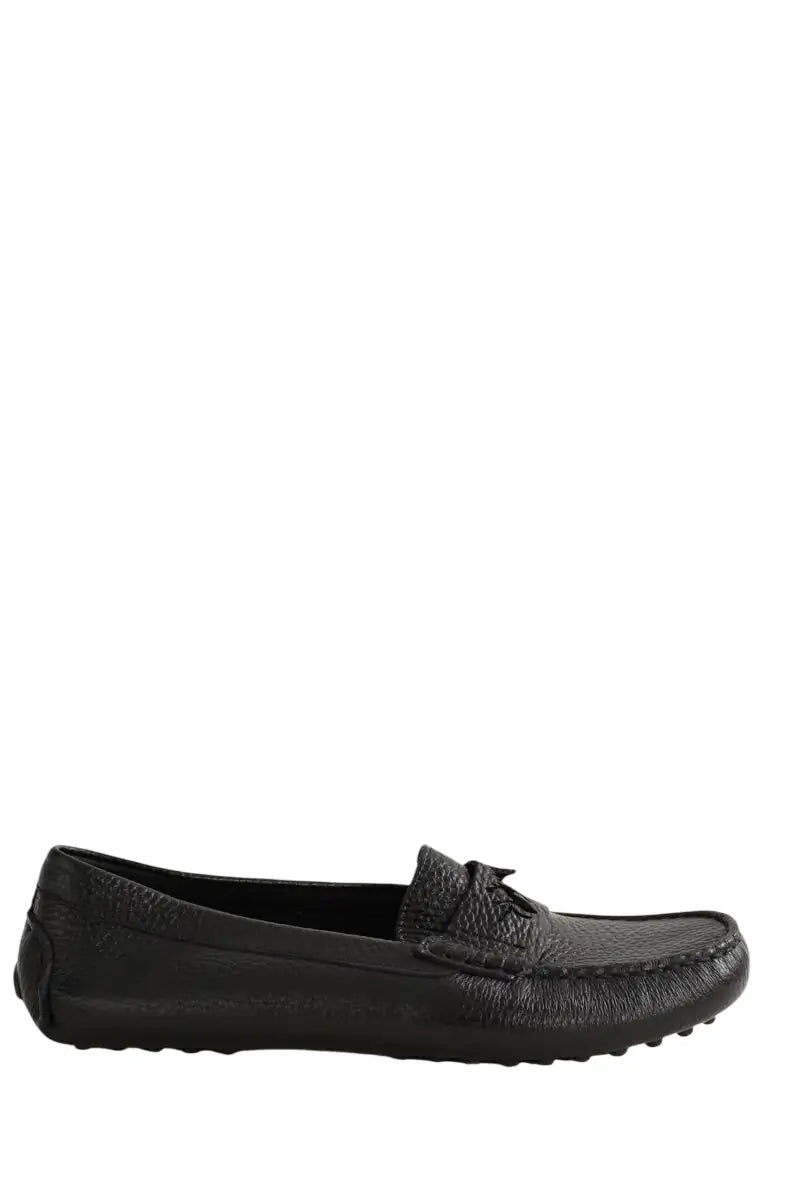 Mocassins Dior Noir en Cuir, taille 35 - Seconde Main