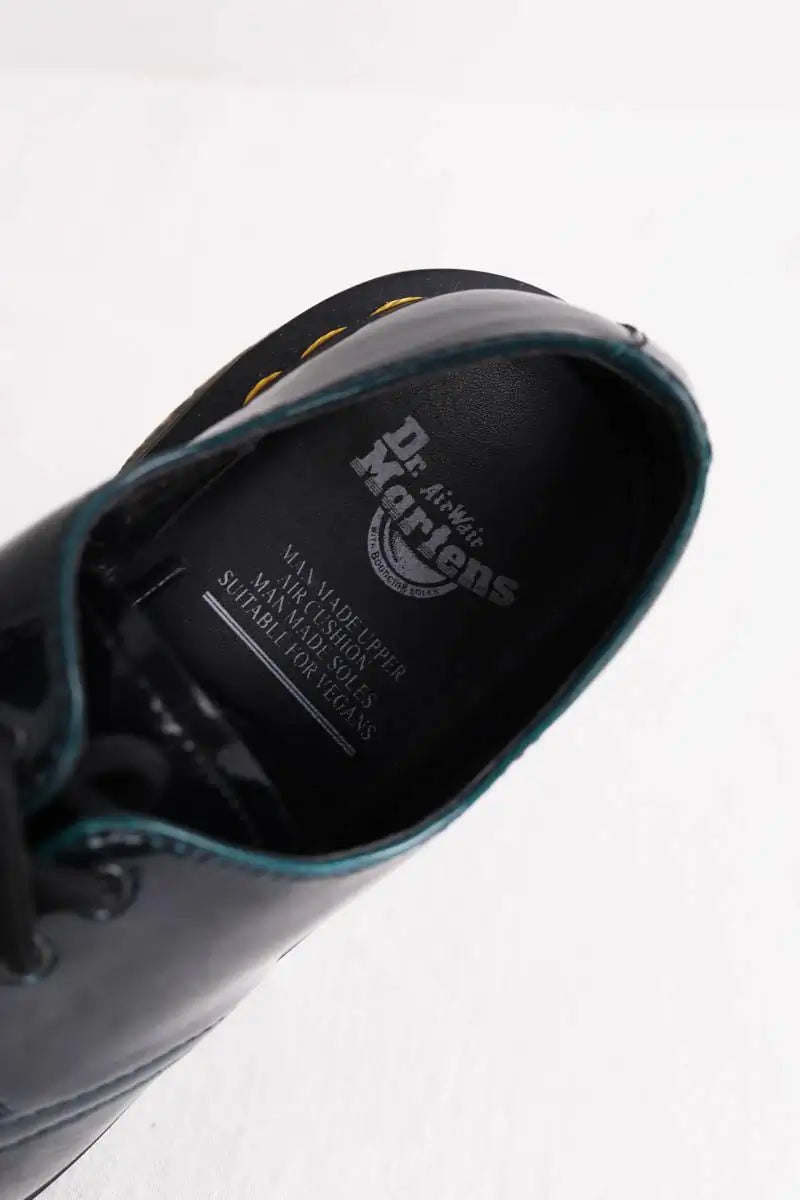 Mocassins Dr. Martens Vert en Cuir verni