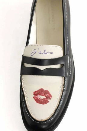 Mocassins Duke + Dexter Noir en Cuir