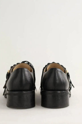 Mocassins Elie Saab Noir en Cuir
