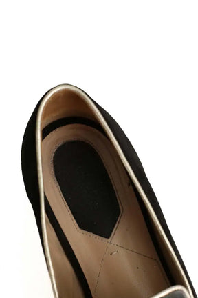 Mocassins Elie Saab Noir en Velours