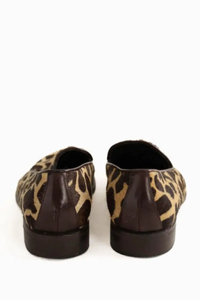 Mocassins Fendi Beige en Cuir de veau façon poney