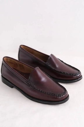 Mocassins GH Bass Bordeaux en Cuir