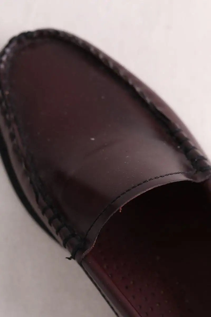 Mocassins GH Bass Bordeaux en Cuir
