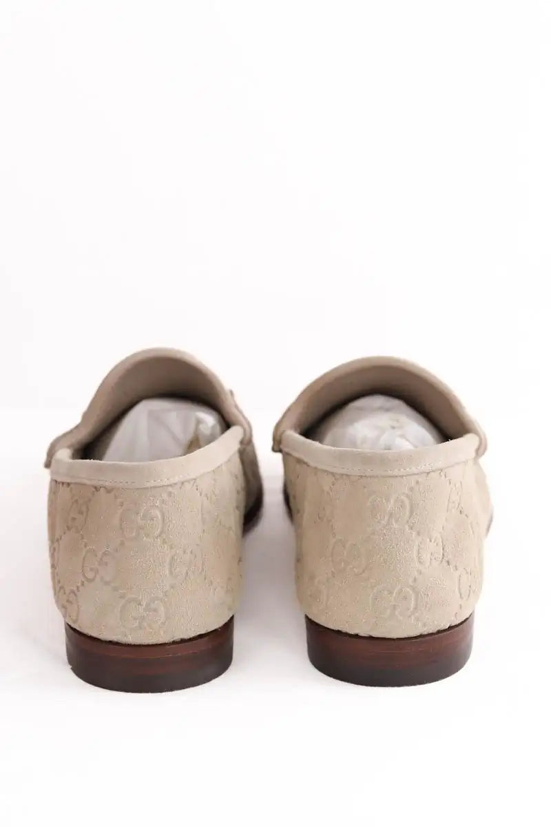 Mocassins Gucci Beige en Daim
