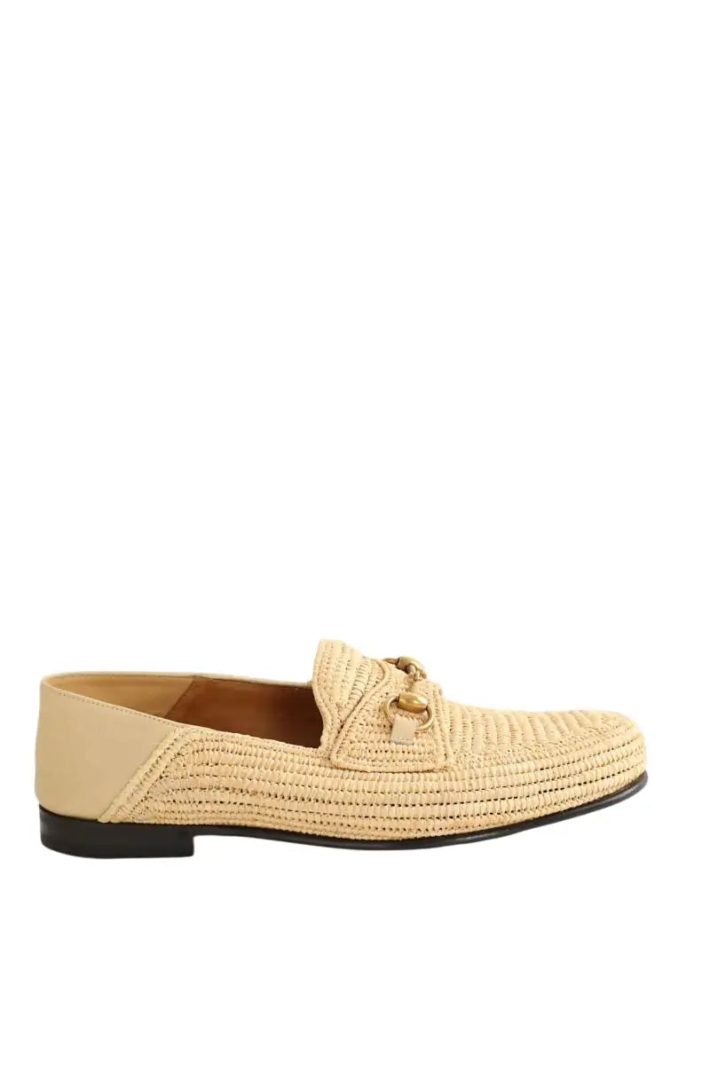 Mocassins Gucci Beige en Tissu, taille 42 - Seconde Main
