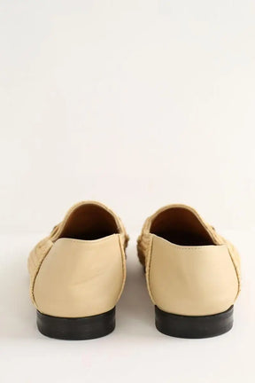 Mocassins Gucci Beige en Tissu