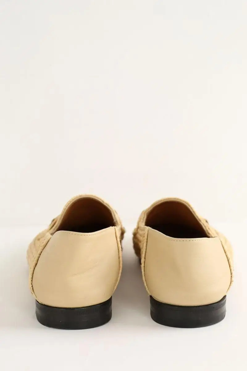 Mocassins Gucci Beige en Tissu