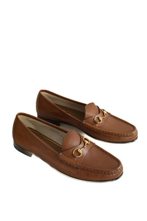 Mocassins Gucci Marron en Cuir