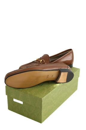 Mocassins Gucci Marron en Cuir