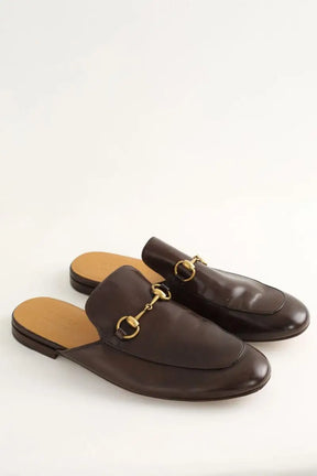 Mocassins Gucci Marron en Cuir