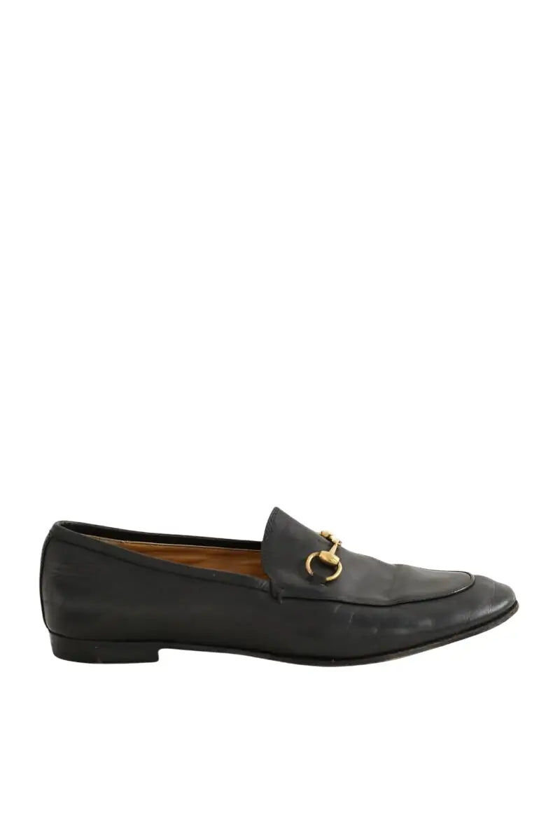 Mocassins Gucci Noir en Cuir, taille 37 - Seconde Main