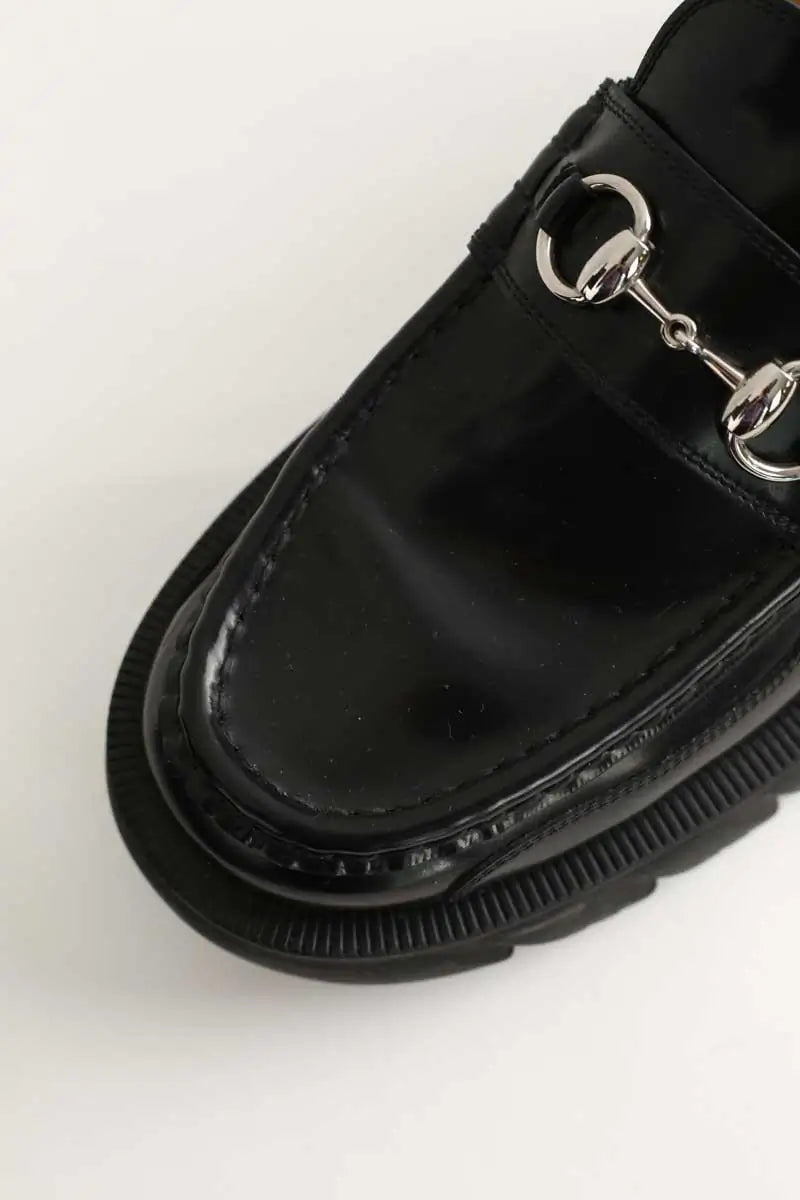 Mocassins Gucci Noir en Cuir