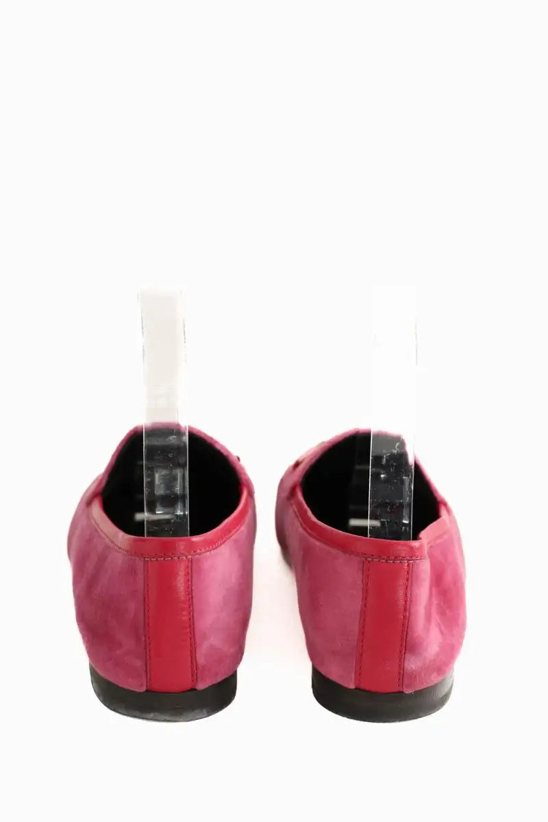 Mocassins Gucci Rose en Cuir