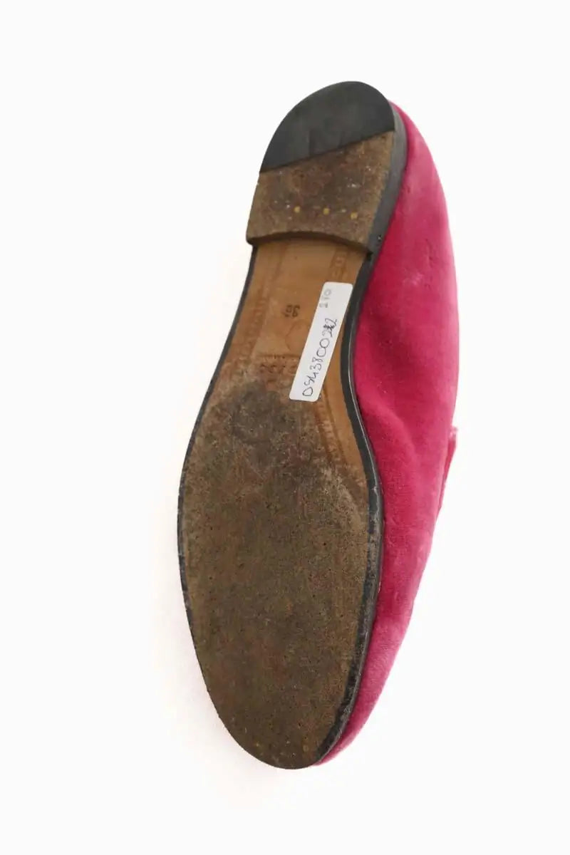 Mocassins Gucci Rose en Cuir
