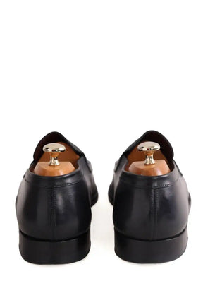 Mocassins JM Weston 180 Marine en Cuir