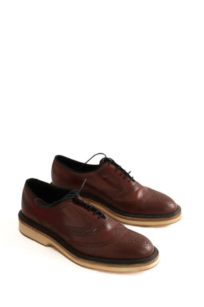 Mocassins JM Weston Marron en Cuir