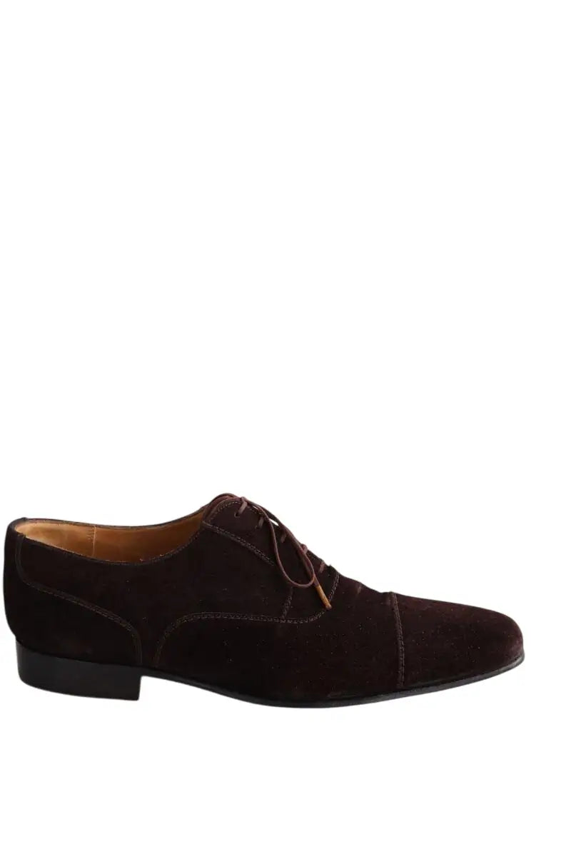 Mocassins JM Weston Marron en Daim, taille 42 - Seconde Main