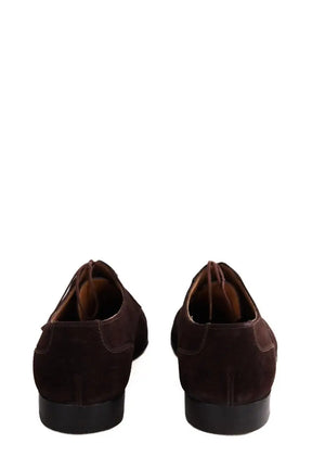 Mocassins JM Weston Marron en Daim