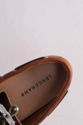Mocassins Longchamp Marron en Cuir