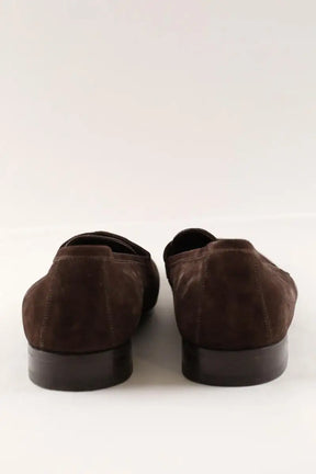 Mocassins Louis Vuitton Marron en Daim