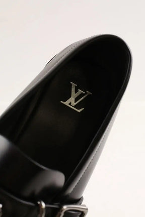 Mocassins Louis Vuitton Noir en Cuir