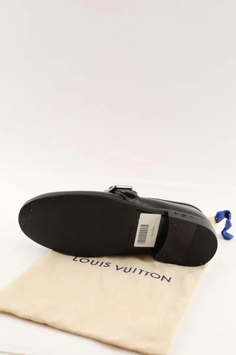 Mocassins Louis Vuitton Noir en Cuir