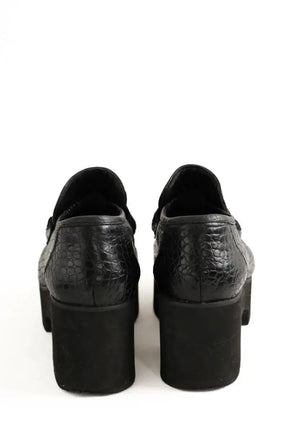 Mocassins Maje Noir en Cuir