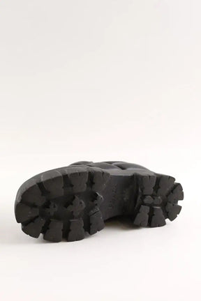 Mocassins Prada Monolith Noir en Cuir