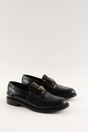 Mocassins Prada Noir en Cuir
